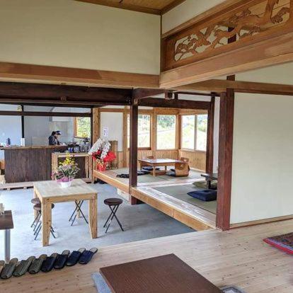 天空cafe寿ぐ Yufu Exterior foto
